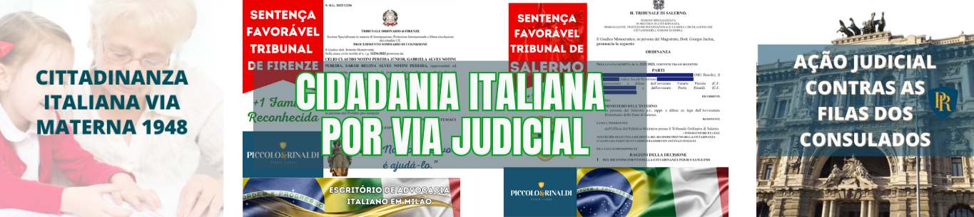 cidadania via judicial na Italia