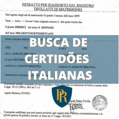 Certidoes Italianas