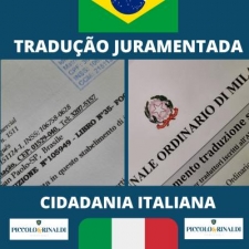 tradução juramentada cidadania italiana