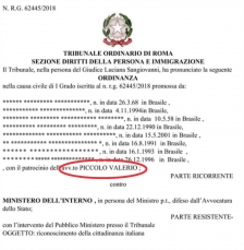 cidadania italiana paterna